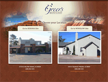 Tablet Screenshot of greersmortuary.com